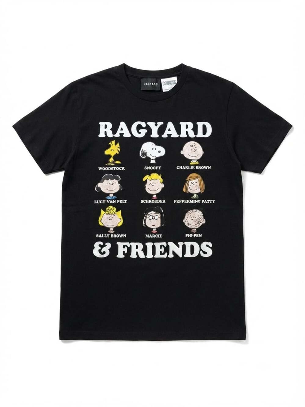 RAGYARD Peanuts Gang Characters Graphic T-Shirt